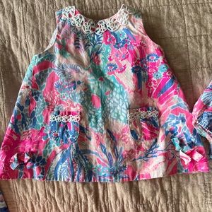 Lilly pulitzer baby girl dress/outfit